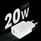 Ładowarka sieciowa Kruger&Matz GAN dual USB z funkcją Power Delivery i Quick Charge Ładowarka sieciowa Kruger&Matz GAN dual USB z funkcją Power Delivery i Quick Charge