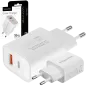 Ładowarka sieciowa Kruger&Matz GAN dual USB z funkcją Power Delivery i Quick Charge Ładowarka sieciowa Kruger&Matz GAN dual USB z funkcją Power Delivery i Quick Charge