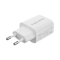Ładowarka sieciowa Kruger&Matz GAN dual USB z funkcją Power Delivery i Quick Charge KM0855 Ładowarka sieciowa Kruger&Matz GAN dual USB z funkcją Power Delivery i Quick Charge KM0855