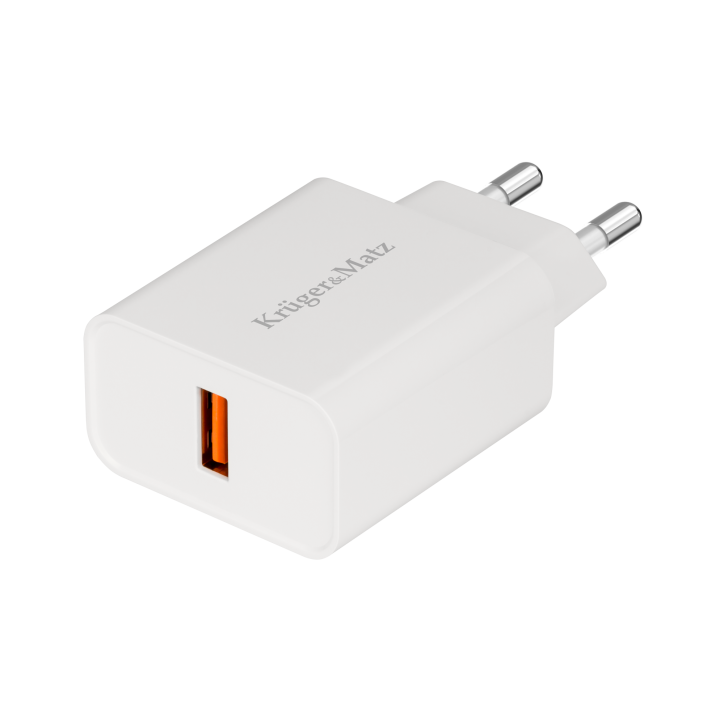 Ładowarka sieciowa Kruger&Matz z funkcją Quick Charge Ładowarka sieciowa Kruger&Matz z funkcją Quick Charge