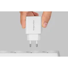 Ładowarka sieciowa Kruger&Matz z funkcją Quick Charge