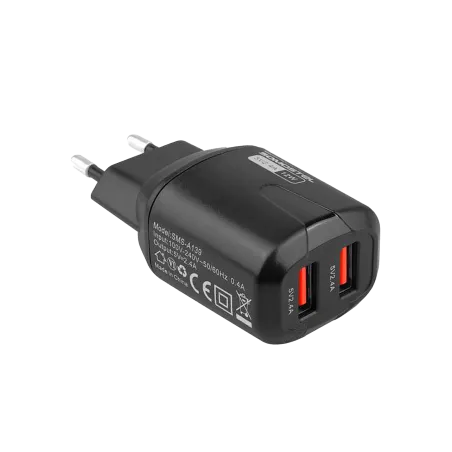 Ładowarka sieciowa microUSB 2400 mA