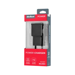 Ładowarka sieciowa Rebel 2xUSB 2000 mA