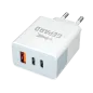 Ładowarka sieciowa z funkcją Power Delivery oraz Quick Charge 40W Ładowarka sieciowa z funkcją Power Delivery oraz Quick Charge 40W