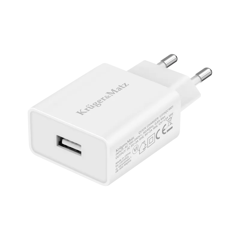 Ładowarka szybka Kruger&Matz do LIVE 9S/ DRIVE10 Pump Express Ładowarka szybka Kruger&Matz do LIVE 9S/ DRIVE10 Pump Express