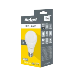 Lampa LED Rebel A65 16W, E27, 3000K, 230V