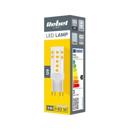 Lampa Led Rebel G9, 3W, 4000K, 230V