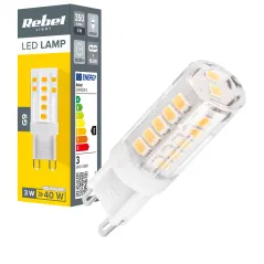 Lampa Led Rebel G9, 3W, 4000K, 230V