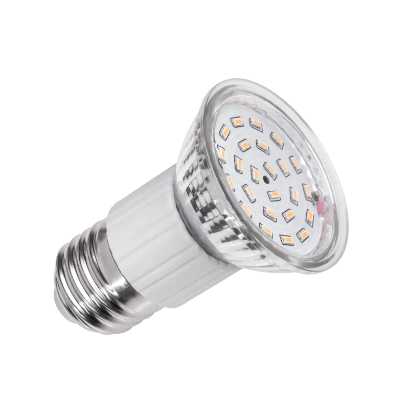 Lampa LED (24x3014 SMD) 4.5W, E27, 3000K, 230V (szklana obudowa)