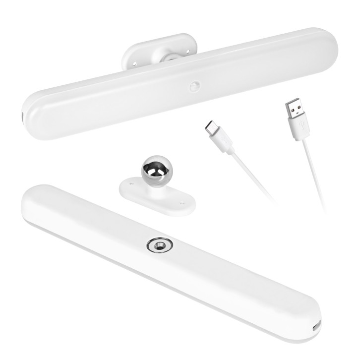 Lampa LED akumulatorowa obrotowa z sensorem ruchu , 5V/1,5W Lampa LED akumulatorowa obrotowa z sensorem ruchu , 5V/1,5W