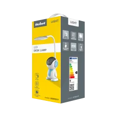 Lampa LED na biurko Rebel - robot