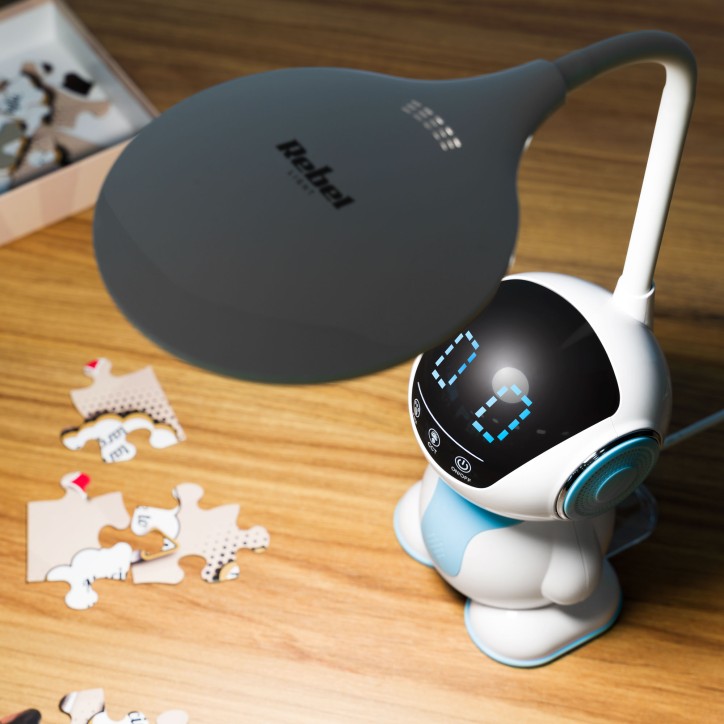 Lampa LED na biurko Rebel - robot Lampa LED na biurko Rebel - robot