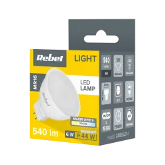 Lampa LEd Rebel 6W MR16, 3000K, 12V
