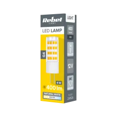 Lampa led Rebel 4W, G4, 4000K, 12V
