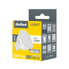 Lampa Led Rebel 6W, MR16, 3000K, 230V