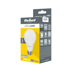 Lampa LED Rebel A60 12W, E27, 4000K, 230V