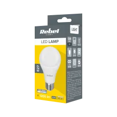 Lampa Led Rebel A60 12W, E27, 6500K, 230V