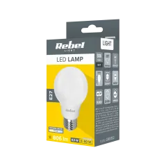 Lampa LED Rebel A60 8,5W 4000K, 230V