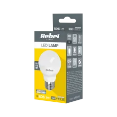 Lampa Led Rebel G45 8W E27, 3000K, 230V