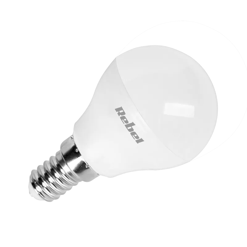 Lampa LED Rebel G45 8W, E14 3000K, 230V