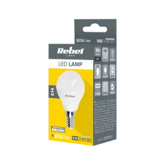 Lampa Led Rebel G45, 8W, E14, 3000K, 230V