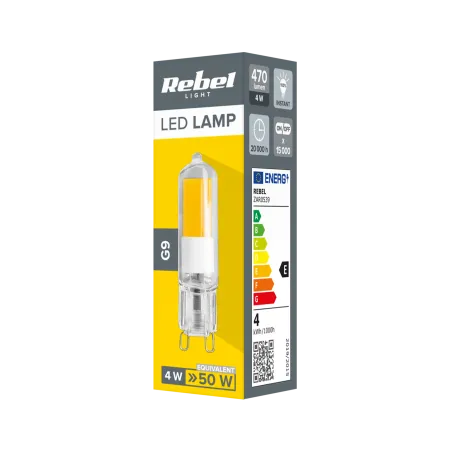 Lampa LED Rebel G9 4W, 4000K, 230V