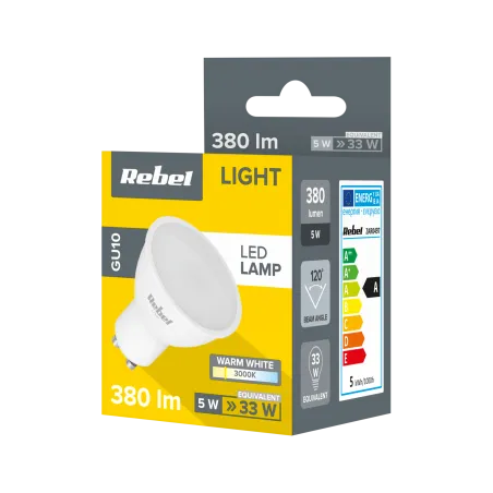Lampa LED Rebel, GU10 5W, 3000K, 230V