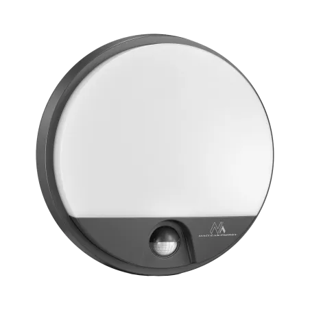 Lampa LED z sensorem ruchu MCE291 GR szara