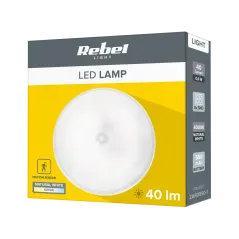 Lampa nocna Led akumulatorowa z magnesem i sensorem ruchu.