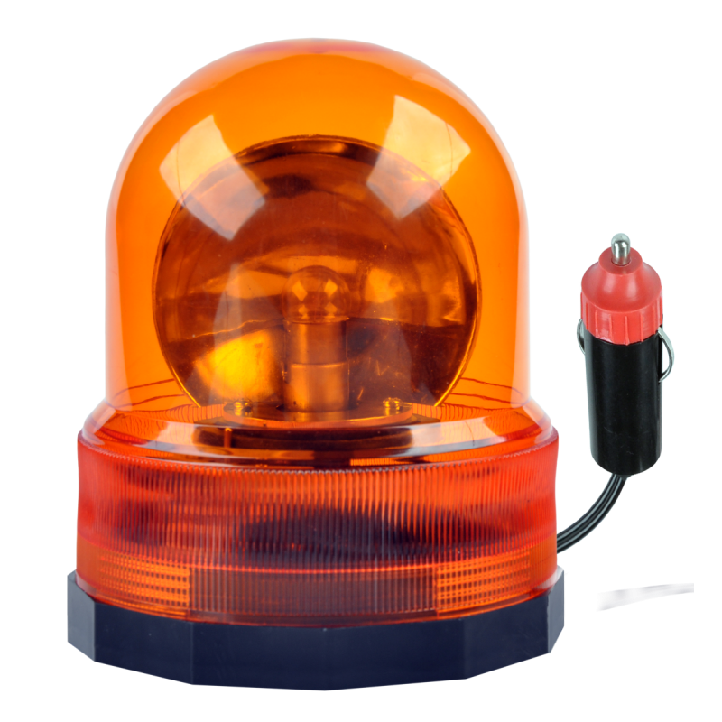 Lampa ostrzegawcza Peiying pomarańczowa 12V