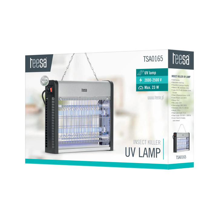 Lampa owadobójcza rażąca 2x 8 W TEESA Lampa owadobójcza rażąca 2x 8 W TEESA