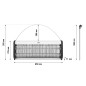 Lampa owadobójcza TEESA rażąca 36W(2x18W) Lampa owadobójcza TEESA rażąca 36W(2x18W)