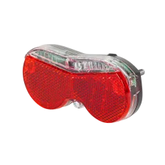 Lampa rowerowa tylna (montaz do bagażnika)