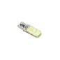 Lampa samochodowa LED T10 Canbus 6 xSMD 5730, 12V , biała