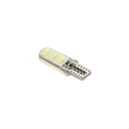 Lampa samochodowa LED T10 Canbus 6 xSMD 5730, 12V , biała