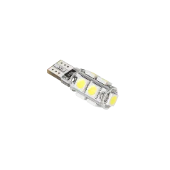 Lampa samochodowa LED T10, 9 x SMD5050, 12V, biała