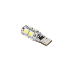 Lampa samochodowa LED T10, 9 x SMD5050, 12V, biała