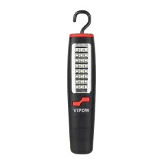 Lampa warsztatowa 24SMD + 7LED z ładowarką sieciowa i samochodową