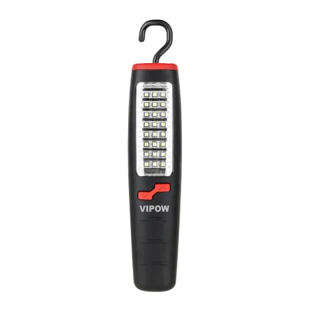 Lampa warsztatowa 24SMD + 7LED z ładowarką sieciowa i samochodową