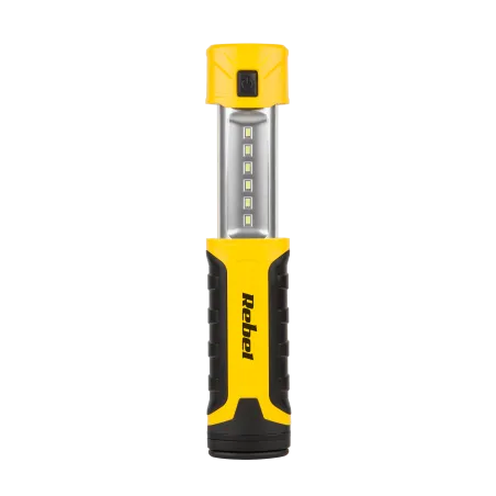 Lampa warsztatowa Rebel 6 SMD+1 SMD z ładowarką sieciowa i samochodową