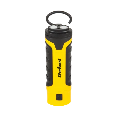 Lampa warsztatowa Rebel 6 SMD+1 SMD z ładowarką sieciowa i samochodową