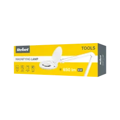 Lampa warsztatowa z lupą 5D 8W (60 SMD)