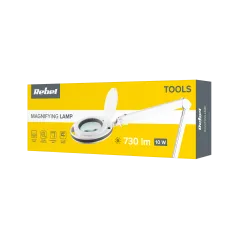 Lampa warsztatowa z lupą Rebel 5D 10W,6500 K