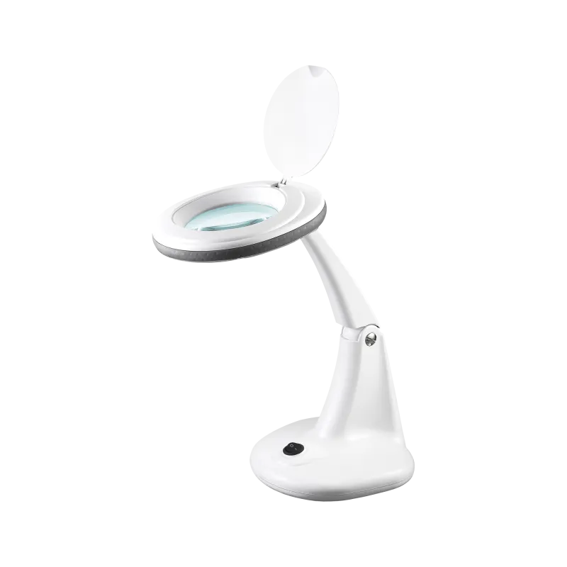 Lampa z lupą na stół 5D 6W Rebel , 6500K Lampa z lupą na stół 5D 6W Rebel , 6500K