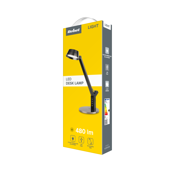 Lampka LED na biurko - 3 kolory światła Lampka LED na biurko - 3 kolory światła