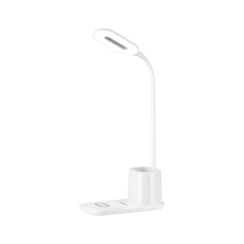 Lampka LED na biurko z ładowarką indukcyjną (biała) Lampka LED na biurko z ładowarką indukcyjną (biała)