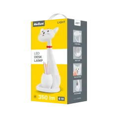 Lampka na biurko dla dzieci (kot)