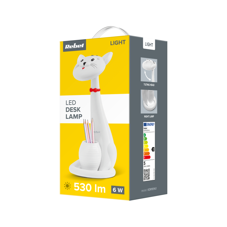 Lampka na biurko Led Rebel - kot Lampka na biurko Led Rebel - kot