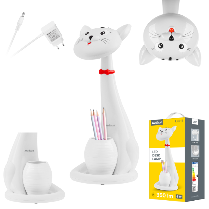 Lampka na biurko Rebel - kot Lampka na biurko Rebel - kot