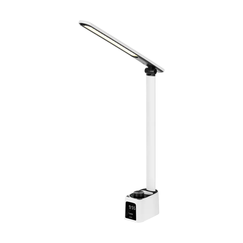 Lampka na biurko z zegarem Lampka na biurko z zegarem